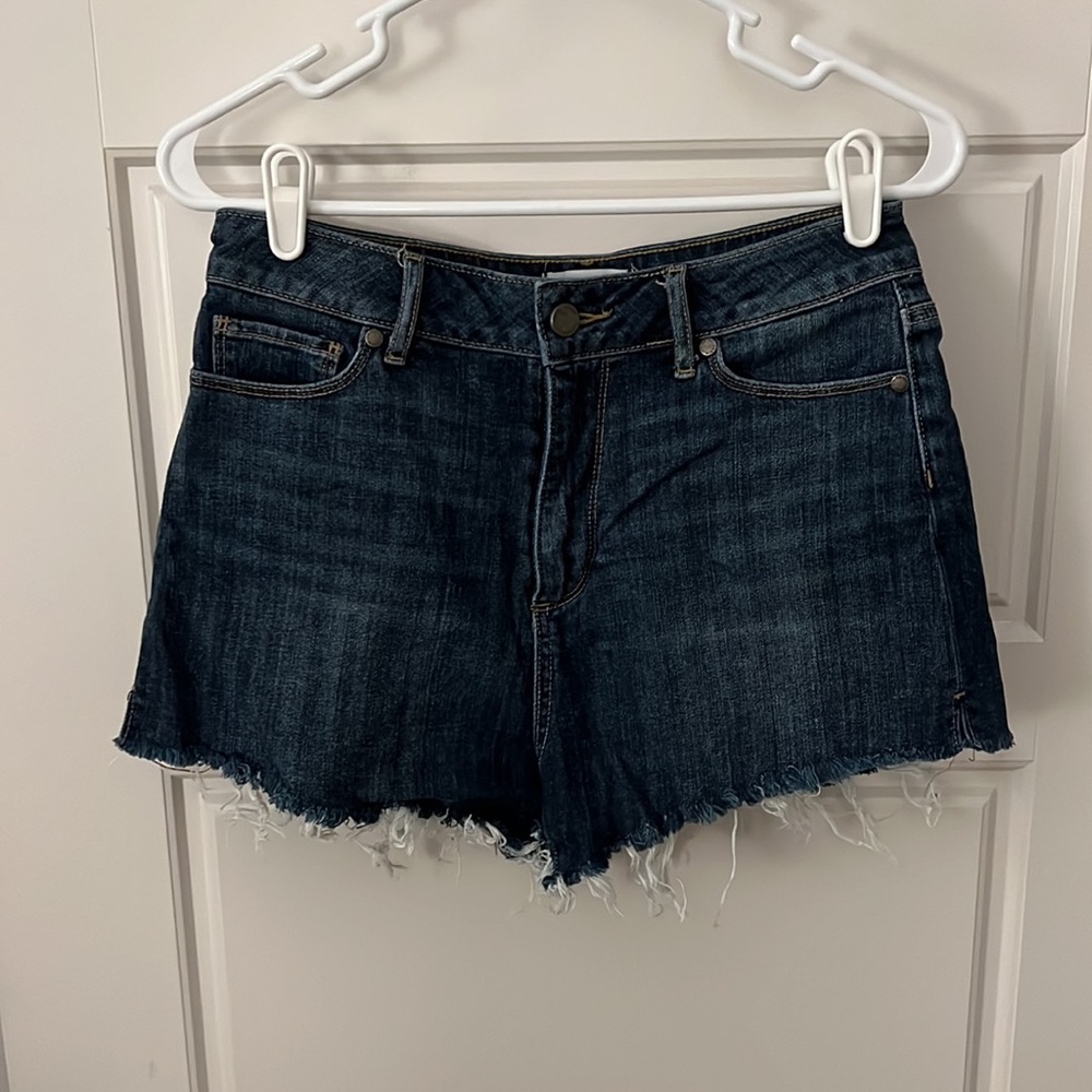 PAIGE Denim Cut-off Shorts